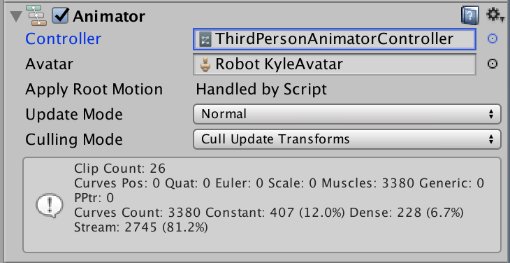 Unity Kyles Animation Controller